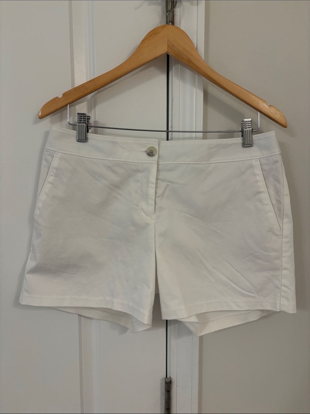 Express White Women's Shorts